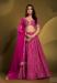 Picture of Crepe & Georgette & Organza Pale Violet Red Lehenga Choli