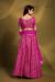 Picture of Crepe & Georgette & Organza Pale Violet Red Lehenga Choli