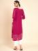 Picture of Statuesque Georgette Medium Violet Red Kurtis & Tunic