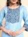 Picture of Comely Cotton Pale Turquoise Kurtis & Tunic