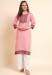 Picture of Lovely Cotton Pink Kurtis & Tunic