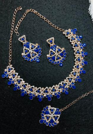 Picture of Lovely Navy Blue Necklace Set