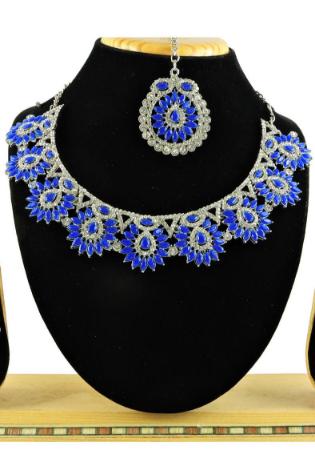 Picture of Grand Royal Blue Necklace Set