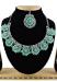 Picture of Wonderful Medium Aqua Marine Necklace Set