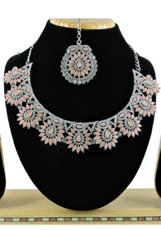 Picture of Sightly Rosy Brown Necklace Set