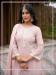 Picture of Georgette Rosy Brown Straight Cut Salwar Kameez