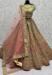 Picture of Admirable Net Dark Olive Green Lehenga Choli