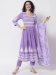 Picture of Graceful Rayon Medium Purple Readymade Salwar Kameez