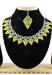 Picture of Graceful Yellow Necklace Set