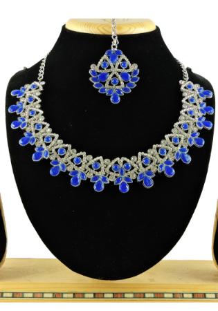 Picture of Ideal Midnight Blue Necklace Set