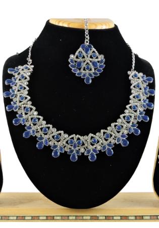 Picture of Marvelous Navy Blue Necklace Set