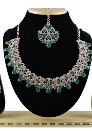 Picture of Admirable Medium Sea Green Necklace Set