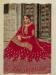 Picture of Georgette Dark Red Straight Cut Salwar Kameez