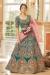 Picture of Charming Silk Teal Lehenga Choli