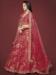 Picture of Sightly Silk Indian Red Lehenga Choli