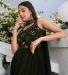 Picture of Resplendent Georgette Black Readymade Salwar Kameez