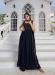 Picture of Georgette Midnight Blue Readymade Salwar Kameez