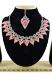 Picture of Ravishing Light Coral Necklace Set