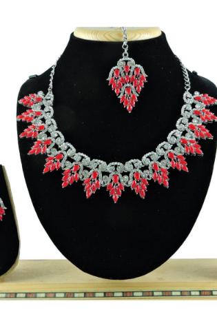 Picture of Radiant Red Necklace Set