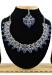 Picture of Exquisite Navy Blue Necklace Set