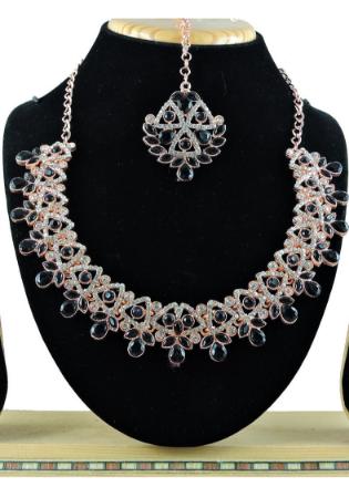 Picture of Beauteous Black Necklace Set