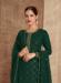 Picture of Georgette Sea Green Straight Cut Salwar Kameez