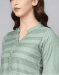 Picture of Classy Rayon Dark Sea Green Kurtis & Tunic