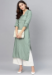 Picture of Classy Rayon Dark Sea Green Kurtis & Tunic