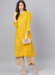 Picture of Charming Rayon Yellow Kurtis & Tunic