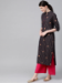 Picture of Grand Rayon Black Kurtis & Tunic