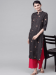 Picture of Grand Rayon Black Kurtis & Tunic