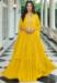 Picture of Excellent Georgette Yellow Lehenga Choli