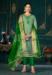 Picture of Cotton Dark Sea Green Straight Cut Salwar Kameez