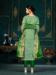 Picture of Cotton Dark Sea Green Straight Cut Salwar Kameez