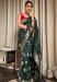 Picture of Wonderful Silk Dark Slate Grey Saree