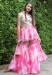 Picture of Cotton & Georgette Pink Readymade Salwar Kameez