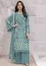 Picture of Georgette Slate Grey Straight Cut Salwar Kameez