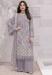 Picture of Ravishing Georgette Silver Straight Cut Salwar Kameez