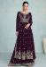 Picture of Marvelous Georgette Purple Anarkali Salwar Kameez