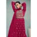 Picture of Gorgeous Georgette Deep Pink Anarkali Salwar Kameez