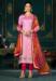 Picture of Excellent Cotton Light Pink Straight Cut Salwar Kameez