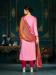 Picture of Excellent Cotton Light Pink Straight Cut Salwar Kameez