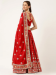 Picture of Rayon & Organza Maroon Readymade Lehenga Choli