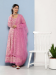 Picture of Cotton & Organza Pale Violet Red Readymade Salwar Kameez