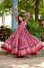 Picture of Fascinating Chiffon Rosy Brown Readymade Gown