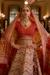 Picture of Grand Silk Indian Red Lehenga Choli