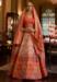 Picture of Sightly Silk Dark Khaki Lehenga Choli