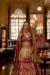 Picture of Bewitching Silk Dark Khaki Lehenga Choli