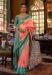 Picture of Ravishing Silk Dark Salmon Saree