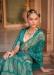 Picture of Beautiful Silk Teal Saree